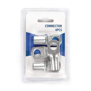 Connettore SC50-10 Argentato (4 Pezzi/Blister) - Ideale per Connessioni Sicure in Impianti Elettrici e Sistemi Audio - Product Image 1
