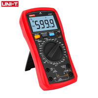 Multimètre numérique UNI-T True RMS UT890C UT890D+ avec sélection manuelle de la plage, testeur de fréquence AC/DC, de capacité et de température, rétroéclairage