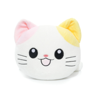 Peluche de chat en gros, oreiller en peluche de chat kawaii, peluche de chaton douce et mignonne, commandes en gros, logo personnalisé, fournisseur OEM/ODM