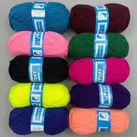 Fil à crocheter personnalisé en polyester, acrylique et fibre de lait pour tricot DIY - Fil chenille HQ pour couture et tricot