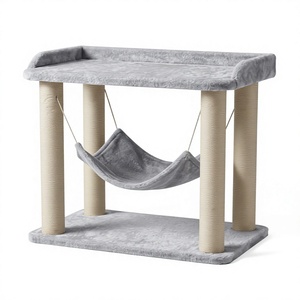 High-quality Amistar Arctic Calm <b>Hammock</b> Stand with <b>hammock</b> cat scratcher for cats of all sizes. - Product Image 1
