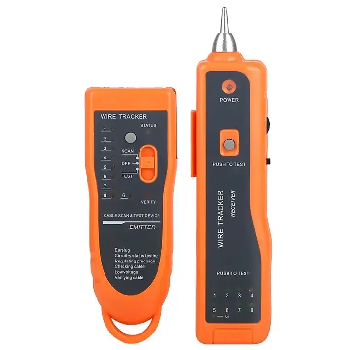 Hot Sale Rj45 Rj11 cat5 cat6 Telephone Lan Network Cable Tester Electric Wire Tracker Tracer Line Finder
