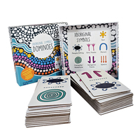 Juego de cartas dominó educativo personalizado para niños