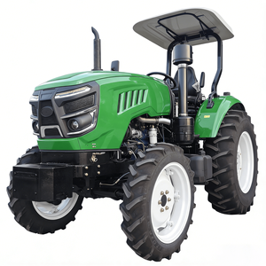 Tracteur agricole mini 4x4 4RM 60 CV 80 CV 70 CV à boîte de vitesses à roues, prix usine, pour l'agriculture - Product Image 2