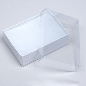 Tùy Chỉnh Trong Suốt Bìa Hộp Quà Tặng Các Tông Màu Trắng Bao Bì Carton Giấy Sô Cô La Hộp Với Nắp Rõ Ràng - Product Image 6