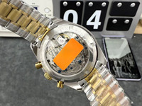 Nouvelle Montre Mécanique Automatique de Luxe Haut de Gamme pour Homme, 26 Ans d'Excellence, Réserve de Marche, Or Rose, Formelle et Professionnelle