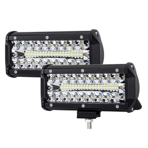 12V 24V Super Bright 7inch 138W Spot <strong>Light</strong> <strong>LED</strong> <strong>Light</strong> <strong>Bar</strong> <strong>LED</strong> Work <strong>Light</strong> <strong>Bar</strong> for Tractor Offroad Boat Car Truck - Product Image 1