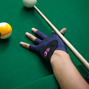GOLOVEJOY XG92 guanti da biliardo a tre dita professionali traspiranti antiscivolo per la mano destra sinistra - Product Image 6