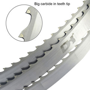 Cintas de acero para sierra de cinta para aserradero, con punta de carburo TCT para máquina de cortar madera, juego de cortadores para carpintería - Product Image 2