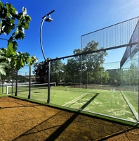 Murs de terrain de padel en verre trempé Weihua 2x3m les plus vendus - Panneaux de verre de sécurité 12mm certifiés CE pour usage extérieur - Prix compétitif direct usine
