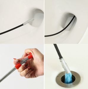 Bastoncini Ecologici in Metallo da 90cm per Pulizia Scarichi, Strumenti <span class=keywords><strong>a</strong></span> <span class=keywords><strong>Molla</strong></span> per Rimozione Intasamenti e Dragaggio Tubi - Product Image 6