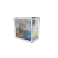 Boîte en acrylique ETB pour Booster Box, boîte de présentation transparente en acrylique, protection pour le stockage et la collection de 151 cartes
