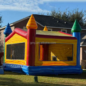 Château gonflable <span class=keywords><strong>Spiderman</strong></span> de grande taille GMY Inflatables, équipement de location pour fêtes, aire de jeux extérieure - Product Image 4