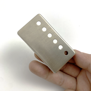 Couverture de ramassage de guitare <span class=keywords><strong>Humbucker</strong></span> LP en Nickel brut, argent, 49.2mm, 50mm, 52mm, non plaqué, pour micros PAF <span class=keywords><strong>Vintage</strong></span>, vente en gros - Product Image 4