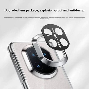 Étui de téléphone pliable transparent ultra-fin adapté au téléphone Huawei X7, étui de protection avec charnière, film protecteur, tout en un. - Product Image 4