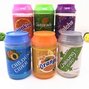 2025 Educational <b>Clay</b> Plastic Playdough Slime Toys Colorful Barrel Scented Charms Crystal Cola Can for Fun Engaging Kids' Toy - Product Image 1