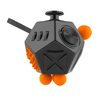 Jouets anti-stress Huyo Outdoor EDC Fidgeting Magic Cube pour adultes et personnes autistes, en plastique