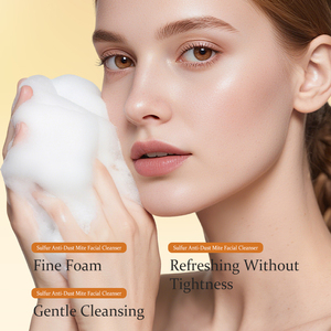 <span class=keywords><strong>Limpiador</strong></span> Facial KORMESIC de Marca Blanca Personalizado OEM, 100 ml, Elimina Ácaros con Azufre, Alivia la Picazón, Suave, Control de Grasa, Antipolvo - Product Image 5