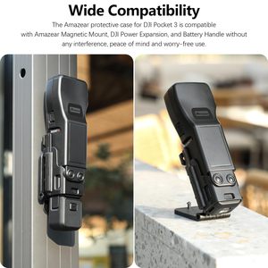 Amazear Funda protectora Quick Press Curved Handheld Camera Accesorios para DJI OSMO Pocket 3 - Product Image 3