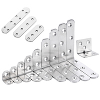 Support d'angle triangulaire en acier inoxydable OEM de marque DSH, équerre renforcée pour étagères, pour utilisation avec des machines à meubles en bois