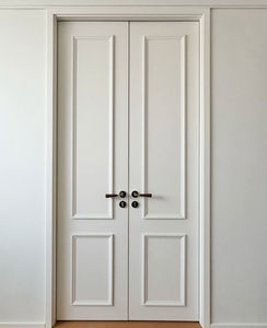 Soldes promotionnelles : Portes intérieures en bois massif peintes sur mesure, sculptées, pour maison et appartement, modernes et étanches - Product Image 1