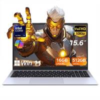 Ordinateur portable de bureau AI de haute qualité 15,6 pouces Intel Core Ultra5 115u 16 Go de RAM 512 Go SSD avec clavier rétroéclairé