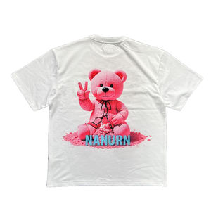 <span class=keywords><strong>T</strong></span>-<span class=keywords><strong>Shirt</strong></span> da <span class=keywords><strong>Uomo</strong></span> Personalizzata con Stampa, Cotone Bianco, Vestibilità Regolare, Stile Vintage, Casual - Product Image 4