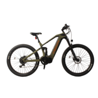 2023 nouveau 29 pouces Bafang M620 48V 1000W moteur moyen 29 pouces cadre en fibre de carbone E vtt vélo à suspension complète