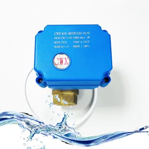 CWX-15N 15mm motorised ball valve with motorized actuator