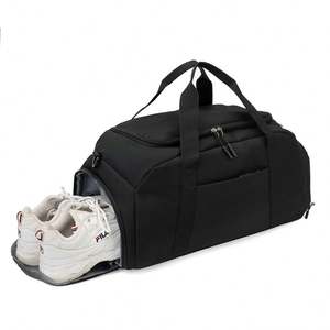 Custom Logo Travel Duffel <b>Bags</b> Gym Yoga Sports Durable <b>Bags</b> Luggage Tote <b>Bag</b> Weekender Unisex With Wet Shoes - Product Image 6