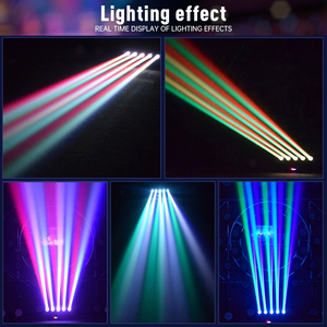 Fullcolor RGBW rotatiion LED chùm di chuyển đầu ánh sáng với đuổi theo hiệu ứng cho DJ Câu lạc bộ buổi hòa nhạc tổ chức sự kiện sân khấu hiển thị - Product Image 4