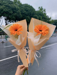 Cinta de poliéster inglesa ecológica, pajarita Floral <span class=keywords><strong>para</strong></span> ramos, Cajas de Regalo, cajas de pastel, Material de embalaje de flores de moda - Product Image 6