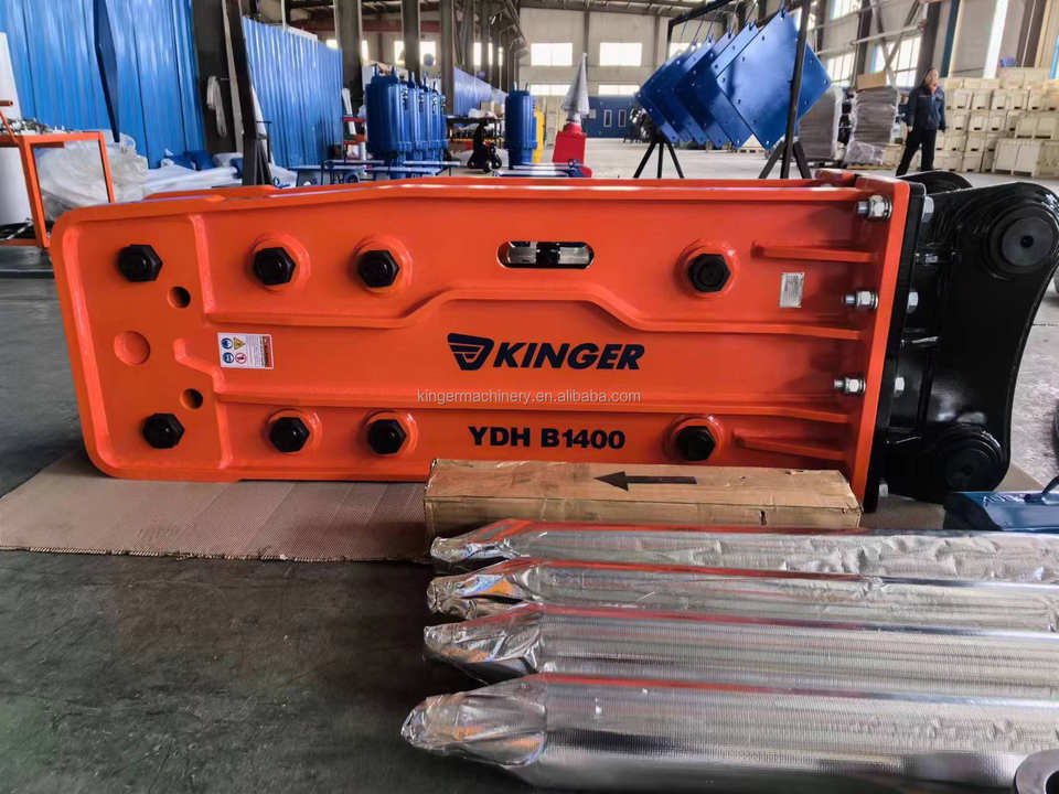 KINGER OEM Supplier Hydraulic Breaker Hammer Hydraulic Rock Breaker for ...