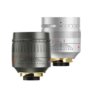 Tartisan 50mm f0.95 colore titanio Full Frame obiettivo di grande apertura per Leica M Port