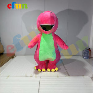 Efun Professional Custom Inflatable <strong>Dinosaur</strong> <strong>Barney</strong> Mascot <strong>Costume</strong> Adult Cartoon <strong>Dinosaurs</strong> Mascot <strong>Costume</strong> for Party - Product Image 6