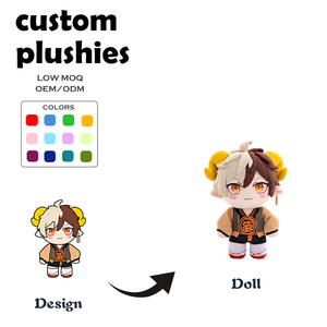 Precio de fábrica, diseño personalizado, fabricante de muñecas de algodón suave para niños, personaje de película, juguetes de animales de peluche, peluche de dibujos animados - Product Image 1
