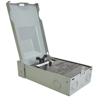 Boîtier de commutation étanche non-fusible, boîtier métallique pour appareillage de déconnexion PL-Out, grande coque