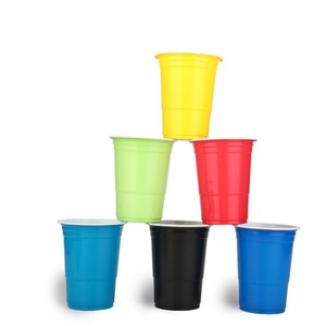 Jeu de <span class=keywords><strong>Pong</strong></span> <span class=keywords><strong>Géant</strong></span> pour l'Extérieur - Jeux de Jardin, Plage, Camping, Soirées en Plein Air ou Cour Arrière - Gobelets Géants Durables - Product Image 4