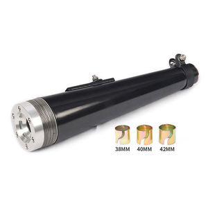 <span class=keywords><strong>Silencieux</strong></span> d'échappement classique, en Chrome et noir, personnalisé, divers, pour moto, Vintage, <span class=keywords><strong>Cafe</strong></span> <span class=keywords><strong>Racer</strong></span>, livraison gratuite - Product Image 3