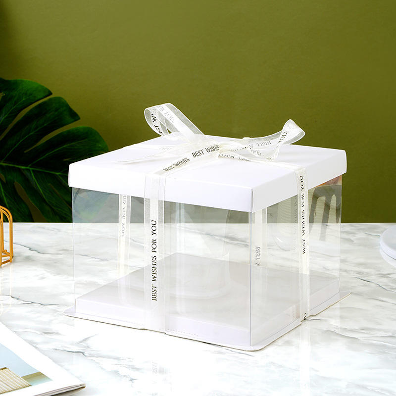 ปกสีขาว - 4 นิ้ว ชั้นเดียว 17*17*12.5