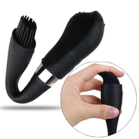 Vibrateur à brosse puissant pour adultes, jouets sexuels pour femmes, outils de masturbation féminine, sextoy à double stimulation, masseur clitoridien