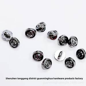 Mini boutons-ancres de 5 mm et 6 mm pour manteaux et vestes de poupées BJD, accessoires de boutons en alliage de zinc écologiques pour vêtements de petites poupées - Product Image 6
