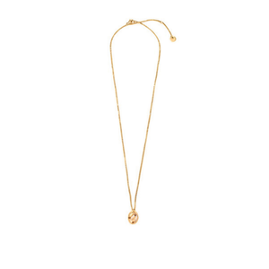 Collana con ciondolo in acciaio inossidabile Leo, placcata oro, con catena a serpente, gioielli minimalisti da donna - Product Image 3