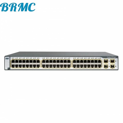 WS-C3750X-48T-E  Used switches WS-C3750X-48T-E 48 Port Gigabit Ethernet Switch