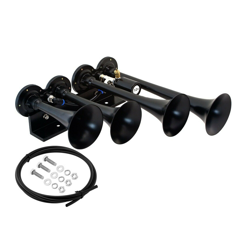 Air Horn Trumpets Black for Truck