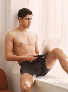 Ropa Interior Masculina CELINNE con Diseño de Separación de Bolsas, Cómoda, de Bambú, con Doble Bolsa de Soporte, Transpirable, Tipo Bóxer - Product Image 4