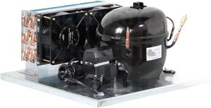 Moteur de condenseur refroidi par air pour réfrigérant QD180C/QD318C R134A, écologique, 110V, unité externe pour réfrigérateur/congélateur, fabriqué en Chine - Product Image 3