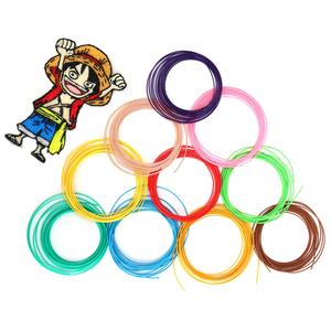 Juego de Filamentos de Plástico HUA PLA ABS PCL de 1.75 mm para Impresora 3D y Bolígrafo 3D, 5 Metros, 10 Colores, Suministros de Oficina y <span class=keywords><strong>Escolares</strong></span> - Product Image 6