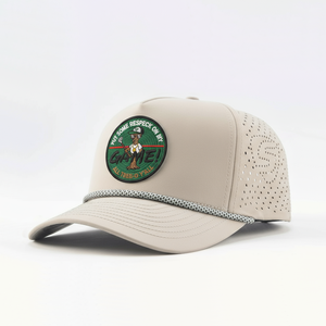 Atacado 5 Painel Curvo Brim EMB Patch Golf Hat Design Personalizado Homens Feminino Gorras Alta Qualidade Esportes Impermeável Baseball Caps - Product Image 1