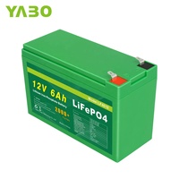 Batterie au lithium rechargeable haute capacité LiFePO4 Li-ion 32700 4S1P 12V 6Ah pour vélo électrique/scooter